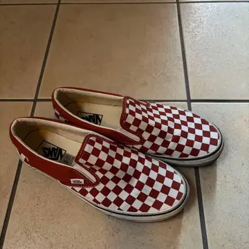 Vans 체커 패턴 스니커즈