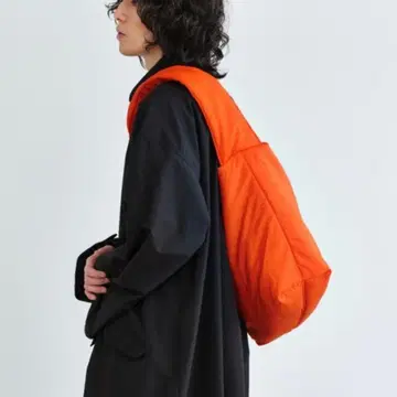 SINSS 나일론 개더 숄더백