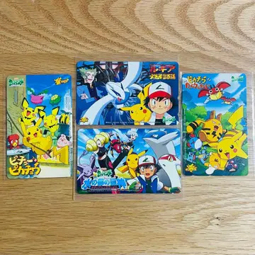 포켓몬 카드 4장 세트 극장판 폰