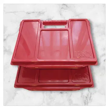 [ LaQ ] 라큐 소프트 보관 케이스 2세트 빨간색