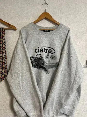 ciatre 맨투맨 그레이 XL