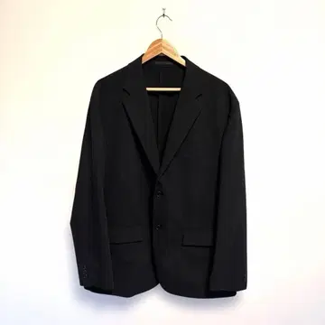 고품질 유니클로 감동 자켓 블랙 울 라이크 3XL 스트레치