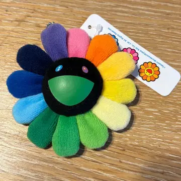 무라카미 다카시 플라워 마스코트 블랙