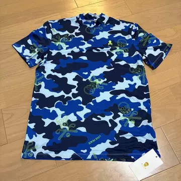 MARK & LONA 카모 패턴 골프 셔츠 반팔 새상품