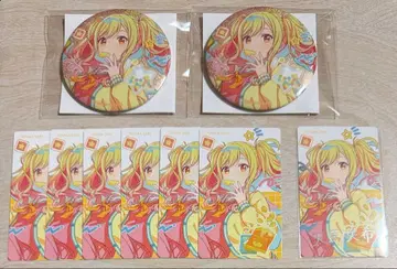 텐마 사키 birthday 벌스데이 글리터 캔뱃지 에피카 금박