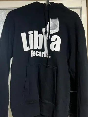 Libra Records 블랙 후드티