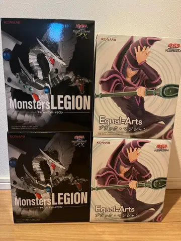 유희왕 블랙 매지션 사이버 엔드 드래곤 4체 세트