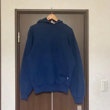 USA제 RUSSELL ATHLETIC 후드티 풀오버 네이비 L