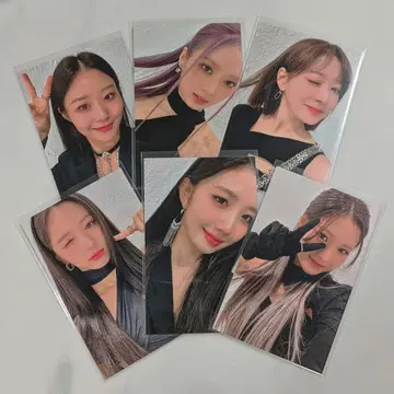 cherry bullet 지원 사전녹화 트레이딩 카드