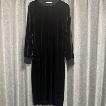 벨로아 긴팔 원피스 로리즈팜