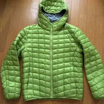 후드 부착 퀼팅 다운 자켓