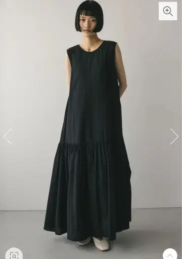 스타일 믹서 티어드 플레어 원피스