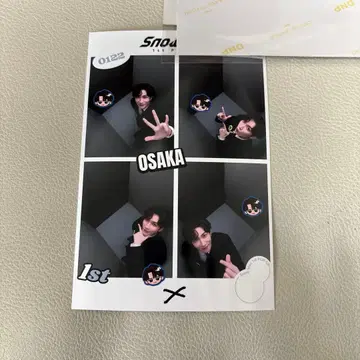 SnowMan 1st POPUP 와타나베 쇼타 프리쿠라 오사카 한정판