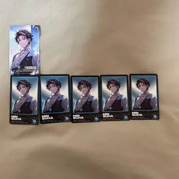 민스우하 니지산지 한국 한정판 레어 1 노멀 5