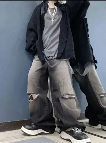 새상품급 xu dog 가디건