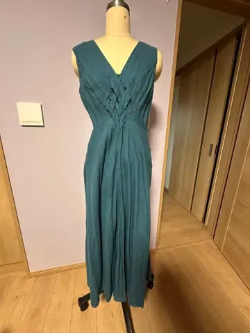 SYBILLA PLAYA 슬리브리스 롱 원피스 L