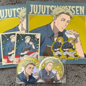 주술회전 나나미 켄토 세가 럭키 쿠지 스티커 캔뱃지 Fun