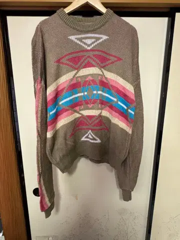 Pendleton 기하학 패턴 스웨터