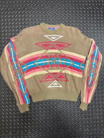 Pendleton 기하학 패턴 스웨터