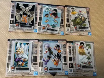 드래곤볼 제일복권 F상 아클렉트 6종 세트