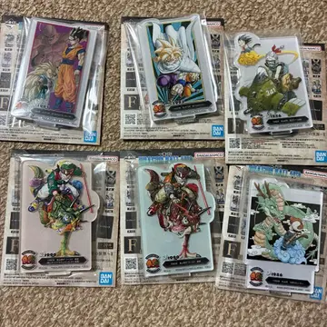 드래곤볼 제일복권 아크릴 스탠드 6종 세트