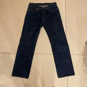 45rpm 버튼 플라이 청바지