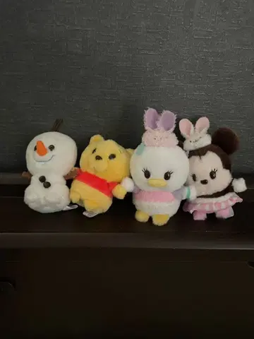 디즈니 스토어 한정판 우루포차 4인 세트