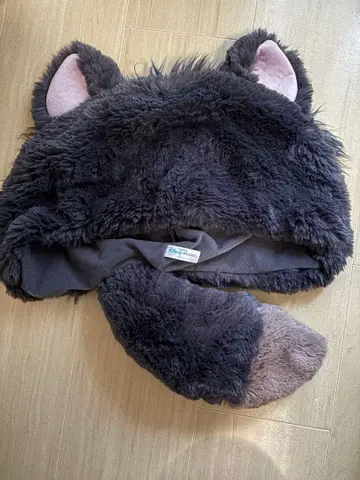 고양이 귀 달린 플리스 후드