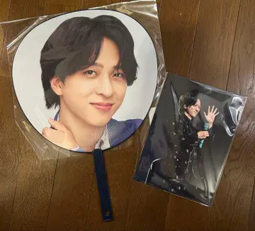 새상품 테라니시 타쿠토 timelesz 타임레스 부채 클리어 파일 돔