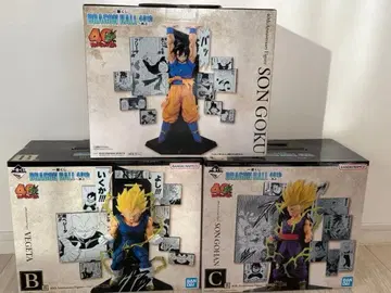 제일복권 드래곤볼 40th A상 B상 C상 피규어 3체 세트