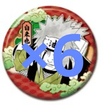 NARUTO 나루토 지라이야 캔뱃지 마그넷