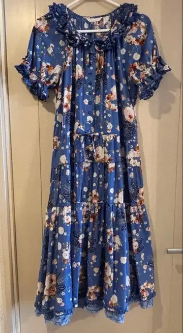 핑크하우스 리본 부케 원피스