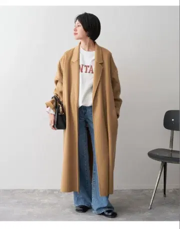 [ 2만 엔 OFF ] 스픽 앤 스팬 super160s 롱 코트