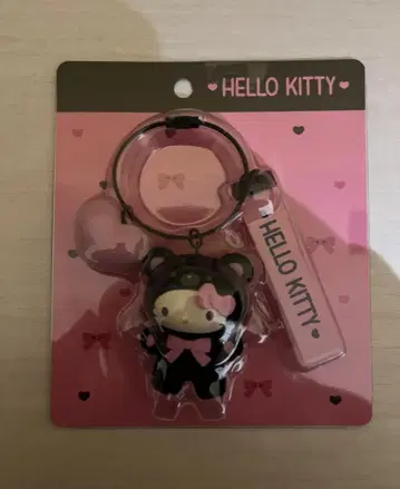 오늘 한정 판매 산리오 마크로 애니멀즈 헬로키티 키링