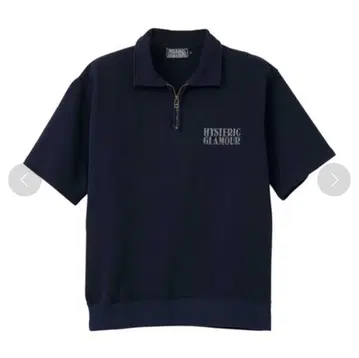 HYSTERIC GLAMOUR 네이비 피케 셔츠 S