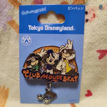 클럽 마우스 비트 핀 배지