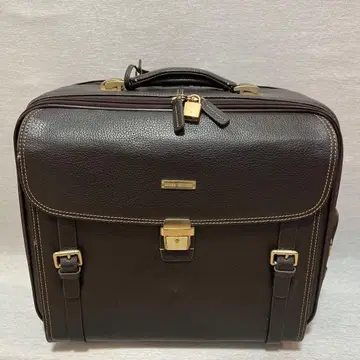 BROOKS BROTHERS 비즈니스 백 다크 브라운