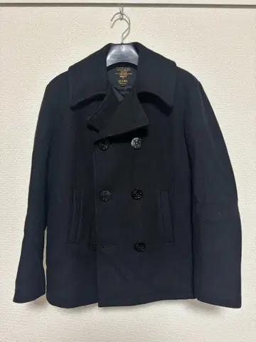 [ BEAMS x Fidelity ] 블랙 피코트 S 사이즈