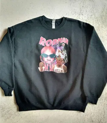 로드맨 그래픽 맨투맨 XL 길단