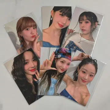 cherry bullet 지원 사전녹화 트레이딩 카드 5