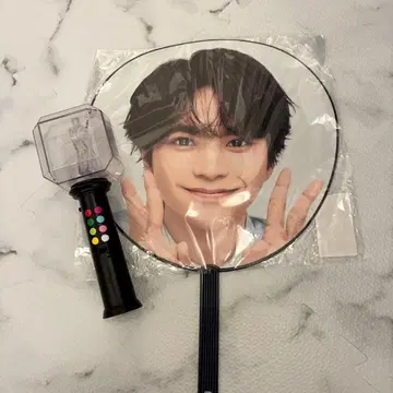 사토 쇼리 응원봉과 부채 세트