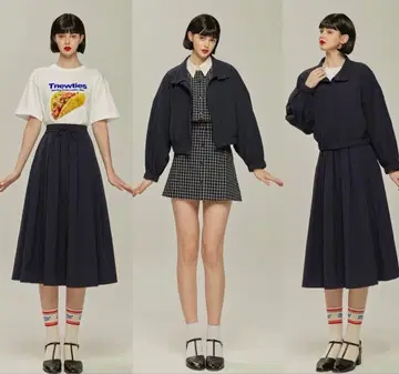 트웬티즈 가라앉는 알갱이 네이비 tnewties 셋업