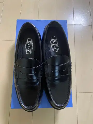 HAWKINS ENTRY 블랙 로퍼 26.0 EEE