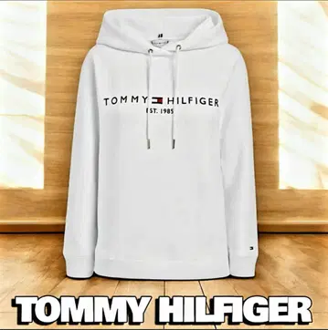 타미힐피거 TOMMY HILFIGER 헤리티지 로고 후디 M
