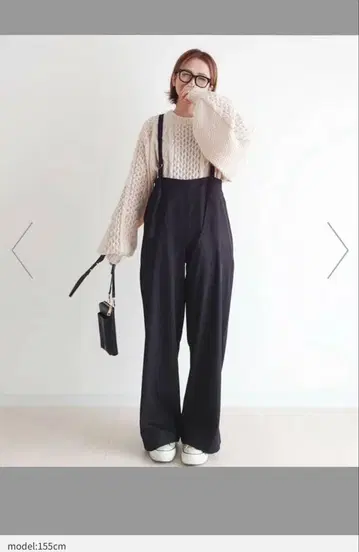 [ CORNERS by yui ] 모듬 서스펜더 스트레이트 팬츠