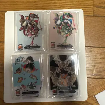 제일복권 드래곤볼 40주년 F상 아크릴 4종 세트