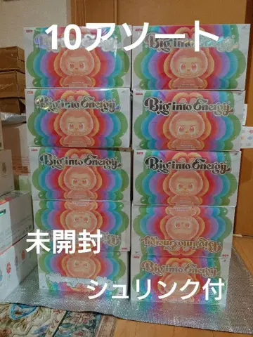 POPMART Big into Energ 러브브 10 모듬 슈링크 포함