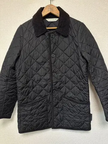 블랙 MACKINTOSH 매킨토시 퀼팅 자켓