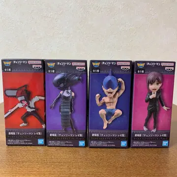 체인소맨 월드 컬렉터블 피규어 4체 세트