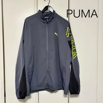 PUMA 나일론 자켓 XL 사이즈 그레이